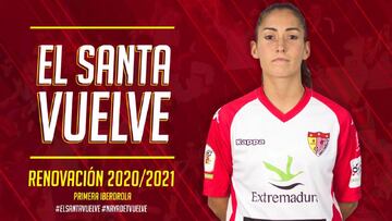 Nayadet López y el Liberbank Santa Teresa Badajoz renuevan para la próxima temporada