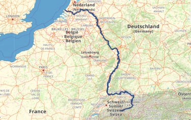 Cyclist heaven: This 900-mile cycle route in Europe - map and tips for beautiful bicycle touring