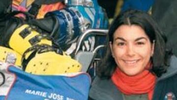 <b>A POR EL PODIO.</b> María José Rienda peleará hoy en la estación italiana de Sestrieres por adjudicarse el segundo puesto fi nal en el gigante de la Copa del Mundo 2003-2004.