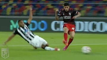 El gol de Carrascal en la victoria de River Plate