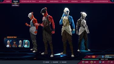 Trajes de Marvel's Spider-Man 2