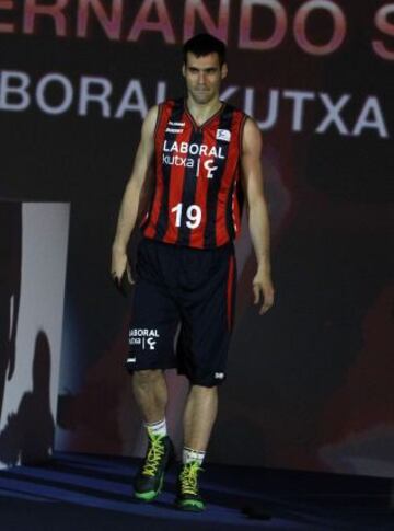 Fernando San Emeterio jugador del LABORAL KUTXA baskonia