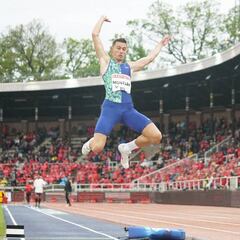 Echevarría fue 2º en Estocolmo con 8,12 metros; ganó Montler