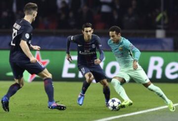 Neymar y Ángel Di María