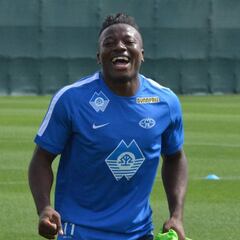 Las Palmas se queda sin Thomas Amang, que se va al Nástic