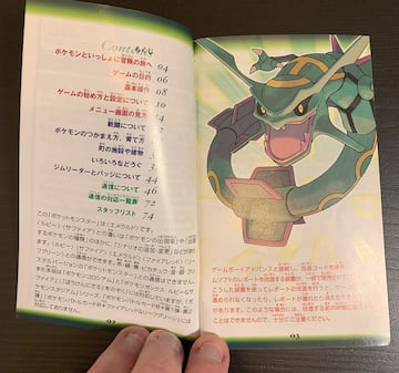 pokemon esmeralda japon manual braille