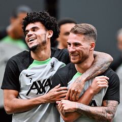 Díaz y su relación con Darwin, Mac Allister y el mate: “No me gusta”