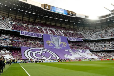 Los tifos más espectaculares del Real Madrid en el Santiago Bernabéu 