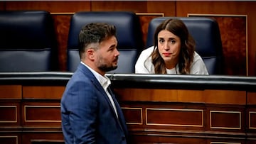 Rufián recuerda las críticas a Irene Montero tras el veto en Sumar: “Lo diría mil veces más”