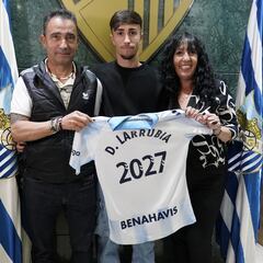 David Larrubia, sexta renovación para el Málaga del futuro
