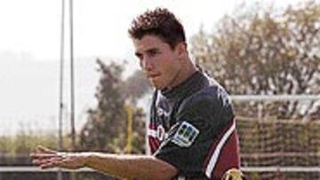 <B>ILUSIÓN</b>. El canterano Vázquez jugará sus primeros minutos con el Sporting en partido oficial.