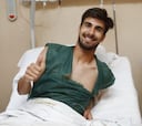 André Gomes abandona el hospital tras ser operado