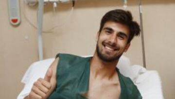 Andr&eacute; Gomes tras ser operado