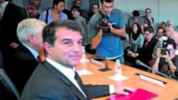 Laporta: "Mecritica la caverna mediática españolista"