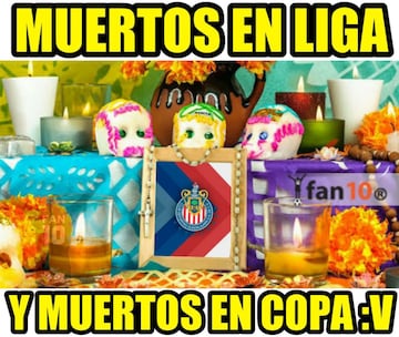 Los memes no perdonaron a Chivas por la eliminación de la Copa MX