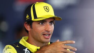 Carlos Sainz (Ferrari). Monza, Italia. F1 2022.