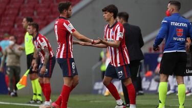 João Félix entra al Atlético-Osasuna por Saúl.