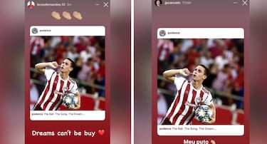 Cancelo y Bruno Fernandes a contracorriente de sus clubes