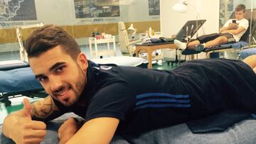 Alain Oyarzun comienza su recuperación