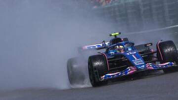 Pierre Gasly (Alpine A523). Spa-Francorchamps, Bélgica. F1 2023.