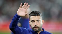 Jordi Alba, jugador del Barcelona.