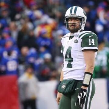 Ryan Fitzpatrick, en un triste final de una gran temporada.