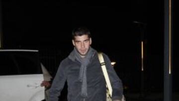 Emiliano Insúa, en su llegada a Madrid