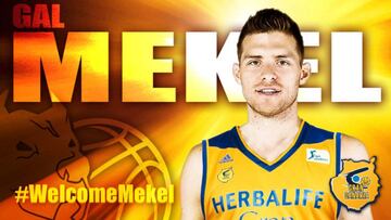 Gal Mekel, nuevo jugador del Herbalife Gran Canaria.