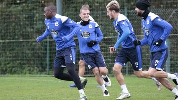 Entrenamiento Deportivo de La Coru&ntilde;a. Berganti&ntilde;os galan