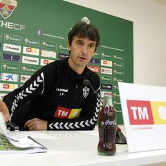 "El Elche será protagonista en Albacete, superamos el luto"