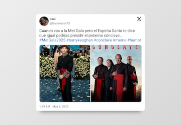 Los mejores memes de la MET Gala 2025