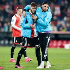 Feyenoord apaleó al Waalwijk y Giménez llegó a 18 goles en Europa