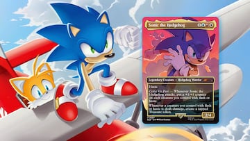 magic the gathering sonic the hedgehog secret lair cartas