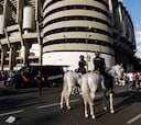 Cerca de 360 agentes para el dispositivo del Madrid-Roma