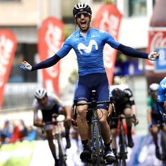 Carretero estrena su palmarés como profesional en Asturias