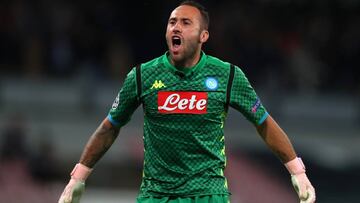 David Ospina fue titular con Napoli en la victoria contra Liverpool por Champions League. El colombiano se está consolidando en el equipo de Ancelotti.