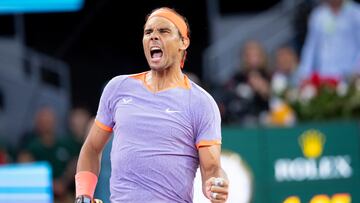 Nadal se crece para vencer a De Miñaur en Madrid