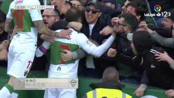 Resumen y gol del Elche vs. Córdoba de la Liga 1|2|3