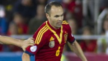 Andr&eacute;s Iniesta.