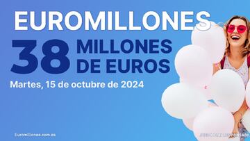 Euromillones: comprobar los resultados del sorteo de hoy, martes 15 de octubre