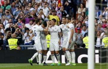 Real Madrid's win over Sevilla in images