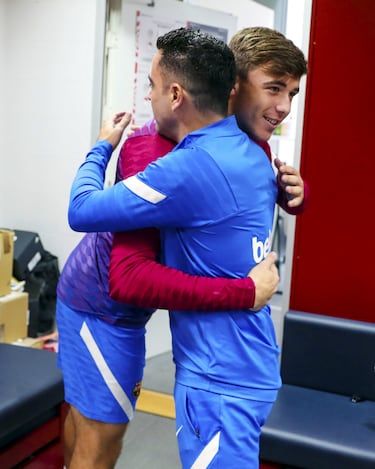 Volantazo de Xavi en su discurso con los jóvenes