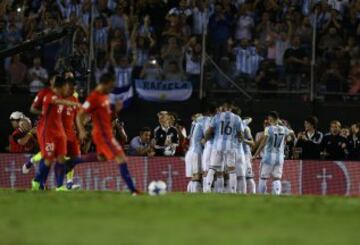 Eliminatorias: Argentina - Chile en imágenes