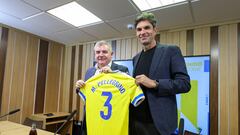 24/01/24 CADIZ CF PRESENTACION MAURICIO PELLEGRINO NUEVO TECNICO DEL CADIZ CON MANOLO VIZCAINO