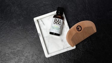 Este aceite para barba suaviza, define y acondiciona el vello facial