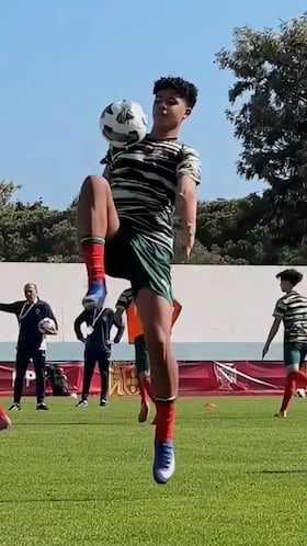 El hijo de Cristiano Ronaldo deja al mundo perplejo con estos 30″: alucinen