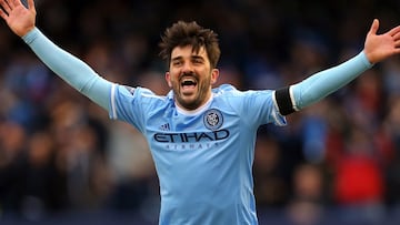 El español David Villa, también del New York City FC, figura como quinto en la lista. 