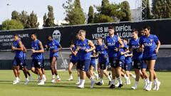 ENTRENAMIENTO DEL VALENCIA CF.