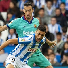 Busquets y el posible penalti a Piqué: "Creo que el árbitro lo ha visto y no lo ha querido pitar"