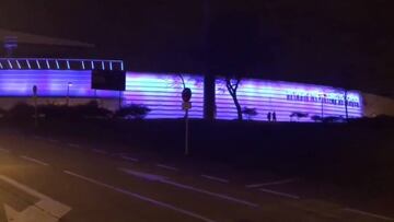 El espectacular juego de colores que lucirá el estadio de Leganes